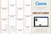 ADHD Life Planner - 150 Pages